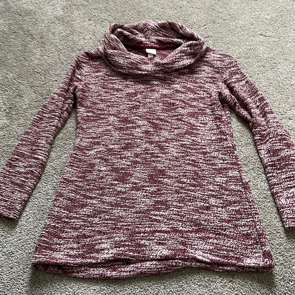 Cowl neck sweater